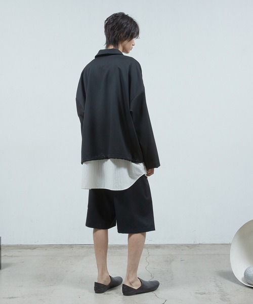 Dulcamara（ドゥルカマラ）の「よそいきZipアップブルゾン（ブルゾン・メンズ・ダークブラウン/チャコールグレー/ブラック・0/1）」の8枚目の写真