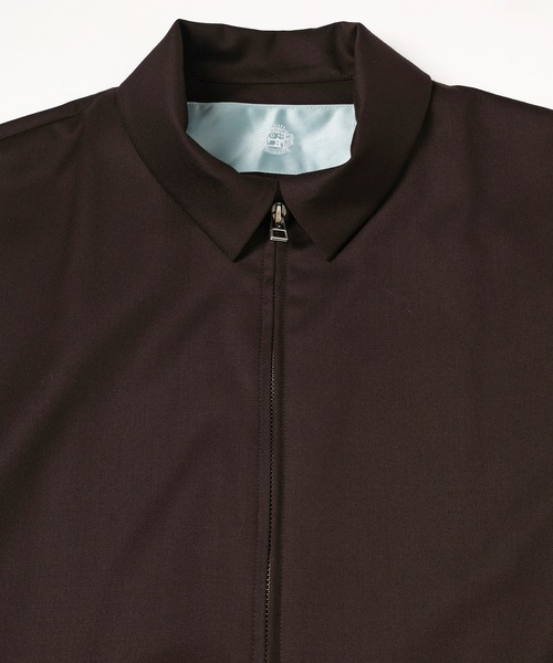 Dulcamara（ドゥルカマラ）の「よそいきZipアップブルゾン（ブルゾン・メンズ・ダークブラウン/チャコールグレー/ブラック・0/1）」の17枚目の写真