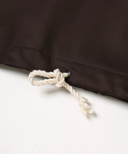 Dulcamara（ドゥルカマラ）の「よそいきZipアップブルゾン（ブルゾン・メンズ・ダークブラウン/チャコールグレー/ブラック・0/1）」の18枚目の写真