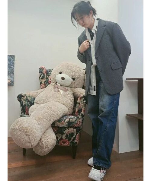 BLACKPURPLE（ブラックパープル）の「5Pブルーバタフライネックレス（ネックレス・メンズ・ブルー・FREE）」の11枚目の写真