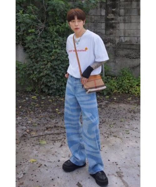 BLACKPURPLE（ブラックパープル）の「5Pブルーバタフライネックレス（ネックレス・メンズ・ブルー・FREE）」の8枚目の写真