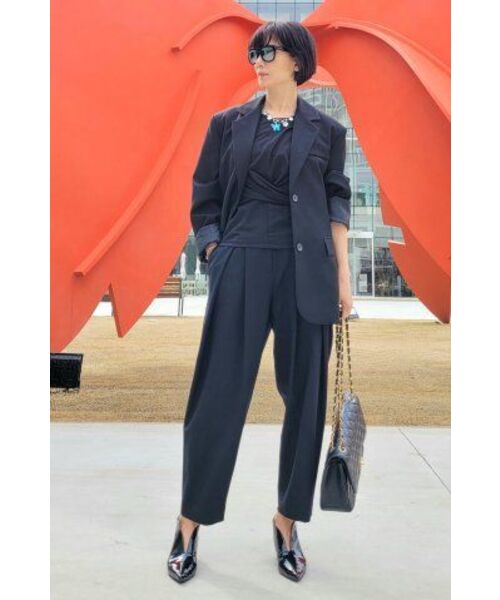 BLACKPURPLE（ブラックパープル）の「5Pブルーバタフライネックレス（ネックレス・メンズ・ブルー・FREE）」の5枚目の写真