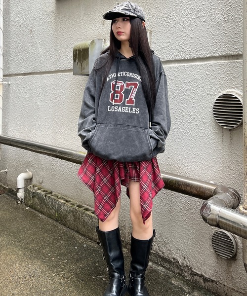 セール】エイジドナンバリングビッグパーカー（パーカー）｜Figments