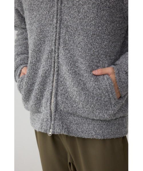 AZUL by moussy（アズールバイマウジー）の「ブークレージップパーカー（パーカー・メンズ・グレー系その他/ベージュ系その他・MEDIUM/LARGE）」の14枚目の写真