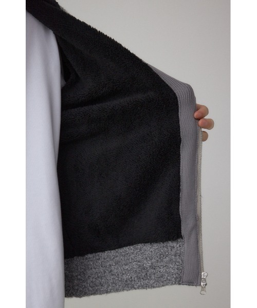 AZUL by moussy（アズールバイマウジー）の「ブークレージップパーカー（パーカー・メンズ・グレー系その他/ベージュ系その他・MEDIUM/LARGE）」の16枚目の写真