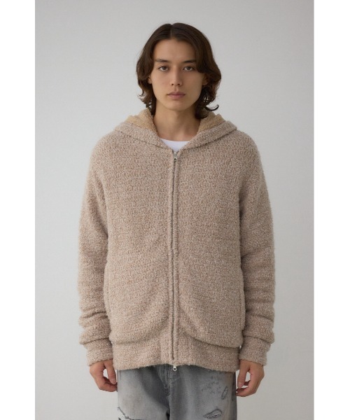 AZUL by moussy（アズールバイマウジー）の「ブークレージップパーカー（パーカー・メンズ・グレー系その他/ベージュ系その他・MEDIUM/LARGE）」の20枚目の写真