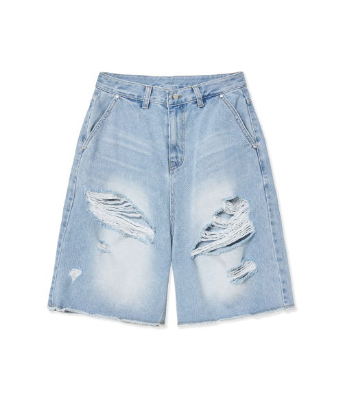 Midnight Move(ミッドナイトムーブ)の「7 vt pants (blue)(デニムパンツ・レディース・その他・MEDIUM/SMALL)」の2枚目の写真