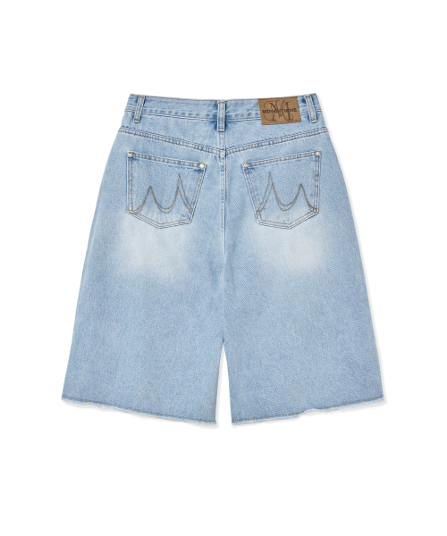 Midnight Move(ミッドナイトムーブ)の「7 vt pants (blue)(デニムパンツ・レディース・その他・MEDIUM/SMALL)」の4枚目の写真