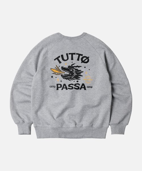 FRIZMWORKS(フリズムワークス)の「TUTTO PASSA SWEATSHIRT _ GRAY(スウェット・レディース・その他・MEDIUM/LARGE)」の1枚目の写真