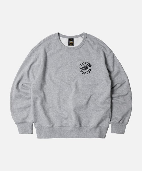 FRIZMWORKS(フリズムワークス)の「TUTTO PASSA SWEATSHIRT _ GRAY(スウェット・レディース・その他・MEDIUM/LARGE)」の2枚目の写真