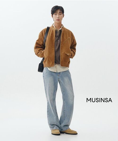 MUSINSA STANDARD（ムシンサスタンダード）の「シンセティックレザー カメラバッグ [ブラック]（メッセンジャーバッグ・メンズ・その他・FREE）」の11枚目の写真