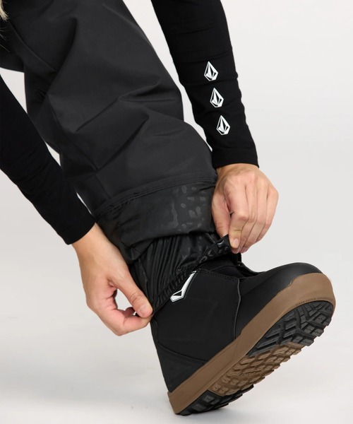 VOLCOM(ボルコム)の「VOLCOM FROCHICKIE INS PANT/ボルコムスキースノーボードウェア(パンツ)(その他パンツ・レディース・ブラック・MEDIUM)」の2枚目の写真