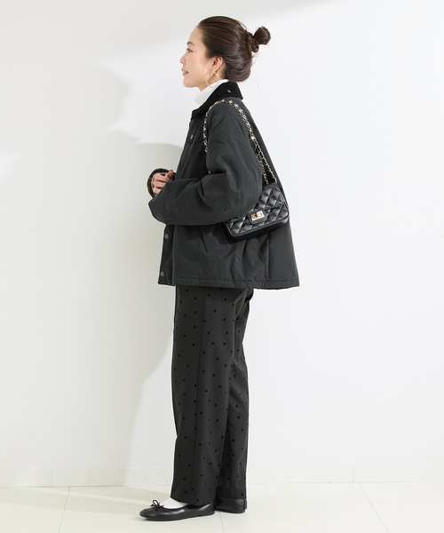 Barbour(バブアー)の「【WEB+一部店舗限定】Barbour/バブアー padded transport jacket(その他アウター・レディース・ブラック/カーキ・34/36)」の4枚目の写真