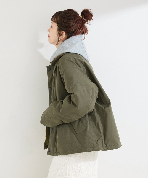 Barbour(バブアー)の「【WEB+一部店舗限定】Barbour/バブアー padded transport jacket(その他アウター・レディース・ブラック/カーキ・34/36)」の16枚目の写真