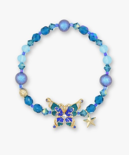 蝶モチーフ ゴムブレスレット（ブレスレット）｜ANNA SUI（アナスイ 