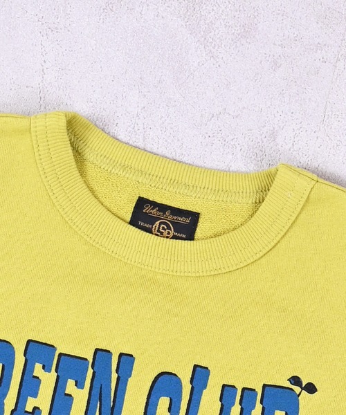 Life Support Products（ライフサポートプロダクツ）の「ウラケカレッジスウェット（スウェット・キッズ・チャコール/オレンジ/イエロー/ホワイト系その他/オフホワイト/ライトブルー・80/90/95/100/110/120/130/140/150）」の13枚目の写真