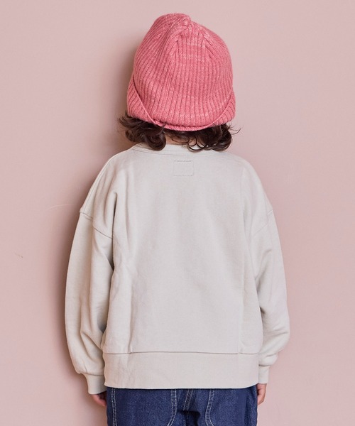 Life Support Products（ライフサポートプロダクツ）の「ウラケカレッジスウェット（スウェット・キッズ・チャコール/オレンジ/イエロー/ホワイト系その他/オフホワイト/ライトブルー・80/90/95/100/110/120/130/140/150）」の20枚目の写真