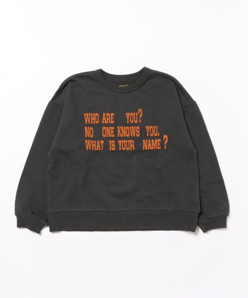 Life Support Products（ライフサポートプロダクツ）の「ウラケカレッジスウェット（スウェット・キッズ・チャコール/オレンジ/イエロー/ホワイト系その他/オフホワイト/ライトブルー・80/90/95/100/110/120/130/140/150）」の11枚目の写真