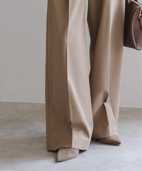 Noble（ノーブル）の「《追加2》エステルツイルストレッチスラックスパンツ（スラックス・レディース・モカ・38/36/34/40）」の3枚目の写真