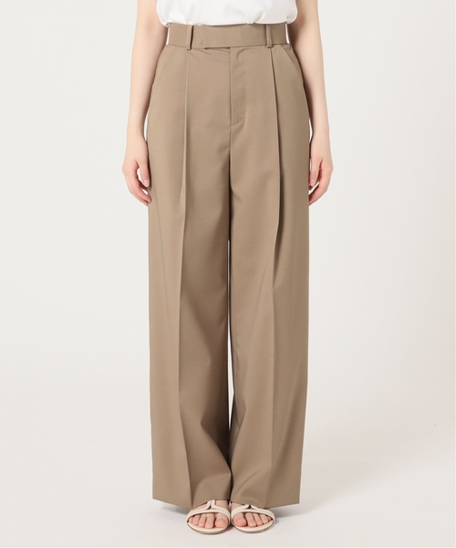 Noble（ノーブル）の「《追加2》エステルツイルストレッチスラックスパンツ（スラックス・レディース・モカ・38/36/34/40）」の20枚目の写真