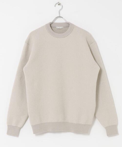 URBAN RESEARCH DOORS（アーバンリサーチドアーズ）の「ジャガードモールニットプルオーバー（ニット/セーター・メンズ・ライトブラウン/ブルー/ブラック/ライトベージュ・LARGE/MEDIUM）」の15枚目の写真