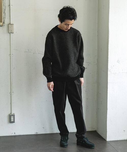 URBAN RESEARCH DOORS(アーバンリサーチドアーズ)の「ジャガードモールニットプルオーバー(ニット/セーター・メンズ・ライトブラウン/ブルー/ブラック/ライトベージュ・LARGE/MEDIUM)」の16枚目の写真