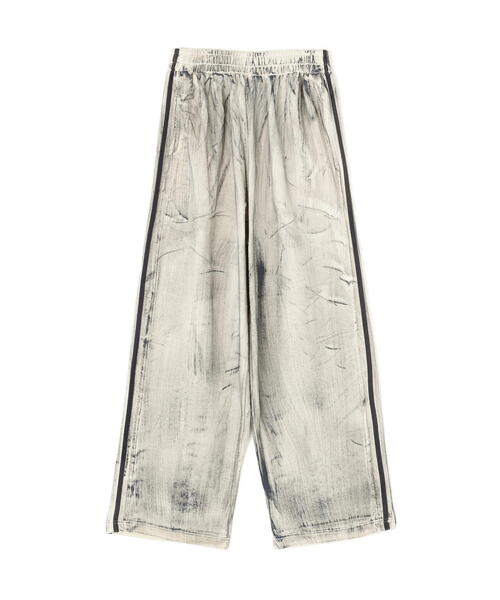 FR(13)NDS（フレンズ）の「FR(13)NDS/フレンズ/Dirty Line Pants（スウェットパンツ・メンズ・ホワイト/ブラック・F）」の3枚目の写真