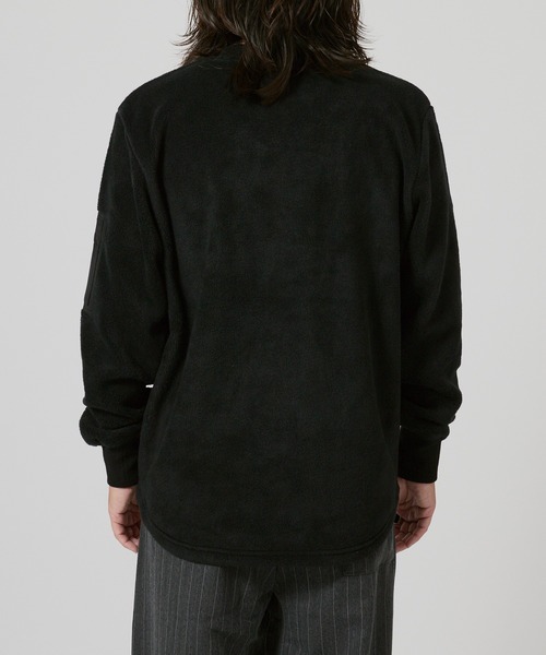 FLISTFIA（フリストフィア）の「FLISTFIA Arm Zip Pull Over / AZ01016（スウェット・メンズ・ブラック/オリーブ・2/3）」の20枚目の写真