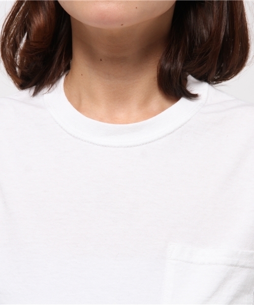 OUTLET(アウトレット)の「【Ciaopanic】レイヤード用転写プリントロング(Tシャツ/カットソー・レディース・その他1/レッド/ブルー・FREE)」の5枚目の写真