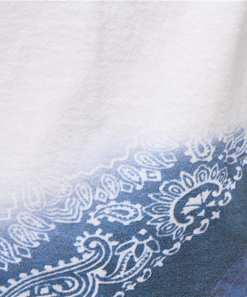 OUTLET(アウトレット)の「【Ciaopanic】レイヤード用転写プリントロング(Tシャツ/カットソー・レディース・その他1/レッド/ブルー・FREE)」の9枚目の写真