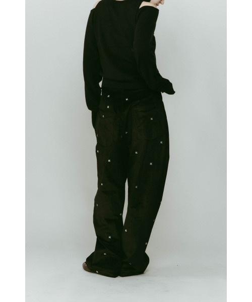 K motif velveteen pants(unisex)（その他パンツ）｜Knuth Marf