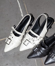 3.3 Field Trip （3.3フィールドトリップ）の「3.3 Field Trip/ベルトデザインミュール（パンプス）」