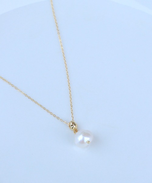 WEB限定】淡水パールペンダント（ネックレス）｜NOIR DE POUPEE（ノ