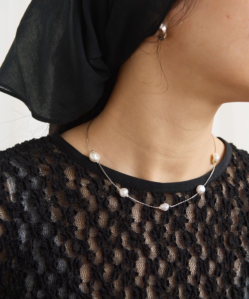 fig Ｌondon（フィグロンドン）の「path necklace（ネックレス・レディース・シルバー・FREE）」の5枚目の写真