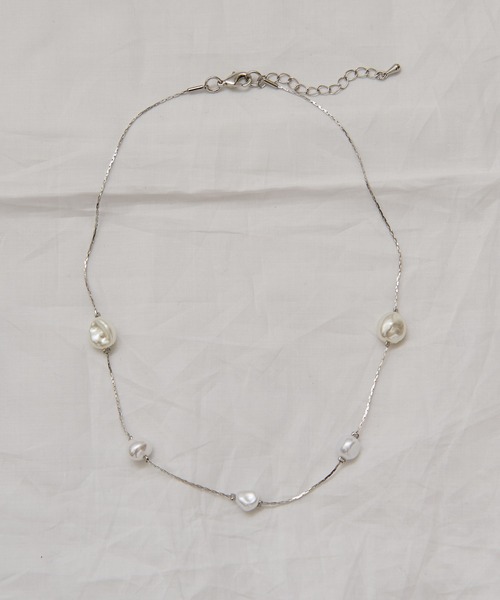 fig Ｌondon（フィグロンドン）の「path necklace（ネックレス・レディース・シルバー・FREE）」の2枚目の写真