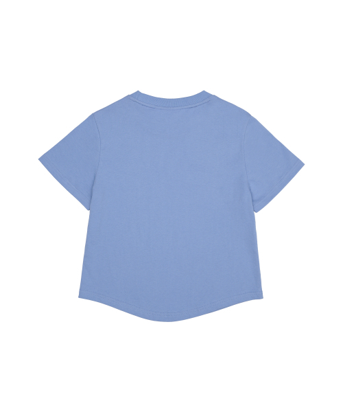AMESWORLDWIDE(アメスワールドワイド)の「ROUND HEM CROP TEE BLUE(Tシャツ/カットソー・レディース・その他・FREE)」の8枚目の写真