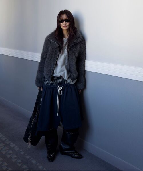 LCDC TM（エルシーディーシーティーエム）の「LAYERED CAMO TOTE BAG (DARK GREY)（ショルダーバッグ・レディース・その他・OS）」の10枚目の写真
