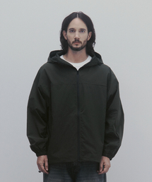 And Again（アンドアゲイン）の「Utility Essential Windbreaker (Khaki)（ナイロンジャケット・メンズ）」