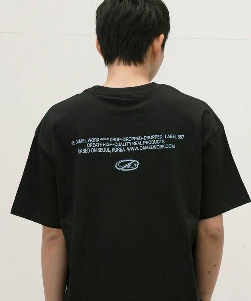 CAMEL WORK(キャメルワーク)の「カメルCWロゴ半袖Tシャツ(ブラック)(Tシャツ/カットソー・メンズ・その他・X-LARGE/MEDIUM/LARGE)」の1枚目の写真