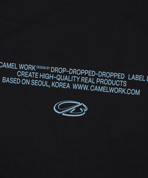 CAMEL WORK(キャメルワーク)の「カメルCWロゴ半袖Tシャツ(ブラック)(Tシャツ/カットソー・メンズ・その他・X-LARGE/MEDIUM/LARGE)」の5枚目の写真
