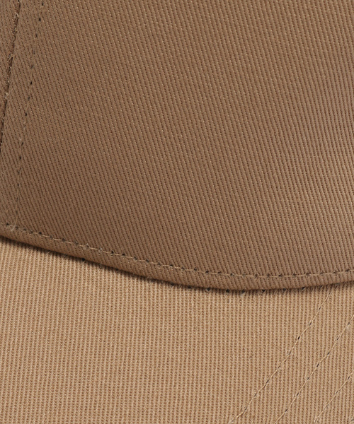 VARZAR（バザール）の「《追加2》【VARZAR/バザール】 Stud logo over fit ball cap VARZAR496（ハット・メンズ・ベージュ/ブラック・FREE）」の8枚目の写真