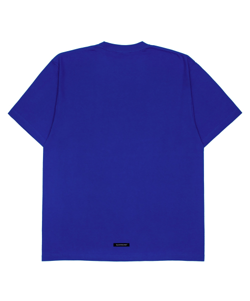 BLACK BLOND(ブラック ブロンド)の「ビビディディスオーダーパッチTシャツ(ブルー)(Tシャツ/カットソー・レディース・その他・X-LARGE/XX-LARGE/XXX-LARGE/LARGE/MEDIUM)」の2枚目の写真