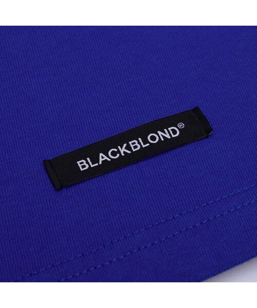 BLACK BLOND(ブラック ブロンド)の「ビビディディスオーダーパッチTシャツ(ブルー)(Tシャツ/カットソー・レディース・その他・X-LARGE/XX-LARGE/XXX-LARGE/LARGE/MEDIUM)」の4枚目の写真