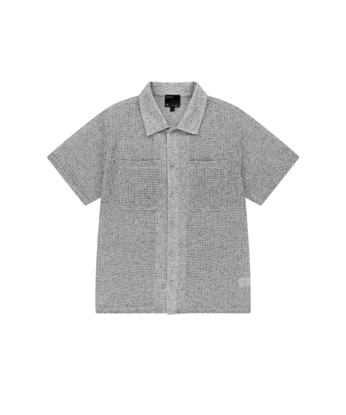 ENDOOR(エンドア)の「Needle crochet 1/2 shirt (gray bokashi)(シャツ/ブラウス・メンズ・その他・1/2)」の3枚目の写真