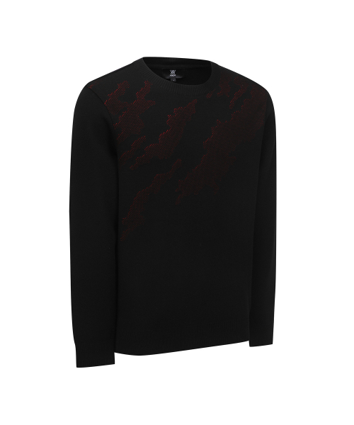 ANEW GOLF（アニューゴルフ）の「MEN SP CAMO PATTERN SWEATER_BK（ニット/セーター・メンズ・その他・XX-LARGE/MEDIUM/LARGE/X-LARGE）」の4枚目の写真