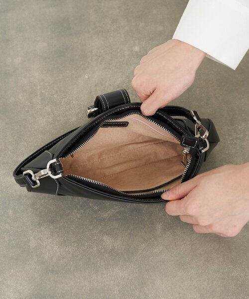 SHENERY（シーナリー）の「SINBONO 【別注】ミニバッグ（ハンドバッグ・レディース・ブラック/ブラウン・FREE）」の10枚目の写真