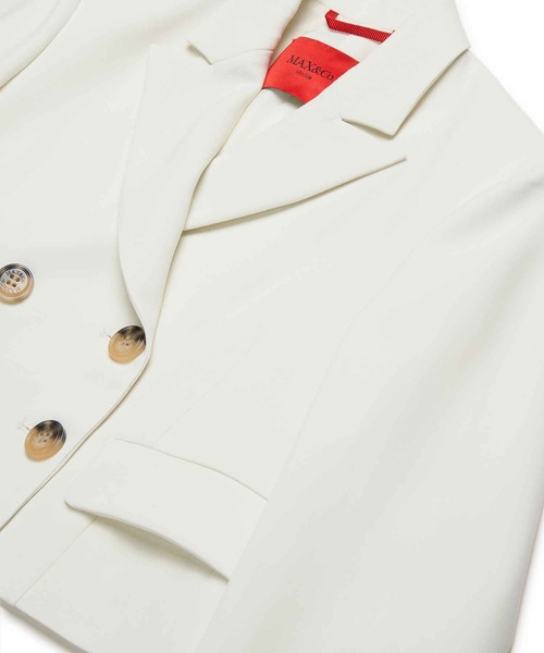 MAX&Co.(マックス アンド コー)の「Max&Co.(マックスアンドコー)Kids & Junior ジャケット(その他アウター・キッズ・ライトイエロー/ホワイト・14Y/12Y/16Y)」の4枚目の写真