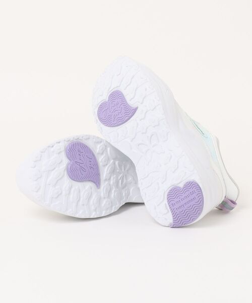 ANAP GiRL(アナップガール)の「【ANAP GIRL】スパットシューズ 厚底カジュアル(スニーカー・キッズ・ピンク/シルバー/ホワイト/ブラック・24.0cm/23.0cm/22.0cm/21.0cm)」の6枚目の写真