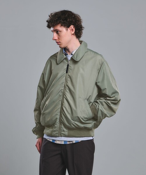 green label relaxing（グリーンレーベルリラクシング）の「【別注】＜ALPHA INDUSTRIES＞リバーシブル CWU フライトジャケット ブルゾン（その他アウター・メンズ・ブラック・M/L）」の4枚目の写真