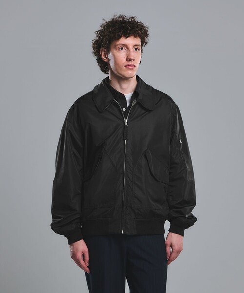 green label relaxing（グリーンレーベルリラクシング）の「【別注】＜ALPHA INDUSTRIES＞リバーシブル CWU フライトジャケット ブルゾン（その他アウター・メンズ・ブラック・M/L）」の7枚目の写真